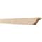 Ekena Millwork 4in. W x 4in. H x 36in. L Asheboro Woodgrain TimberThane Rafter Tail, Primed Tan RFTUR04X04X36ASHRCPR - alternate 1